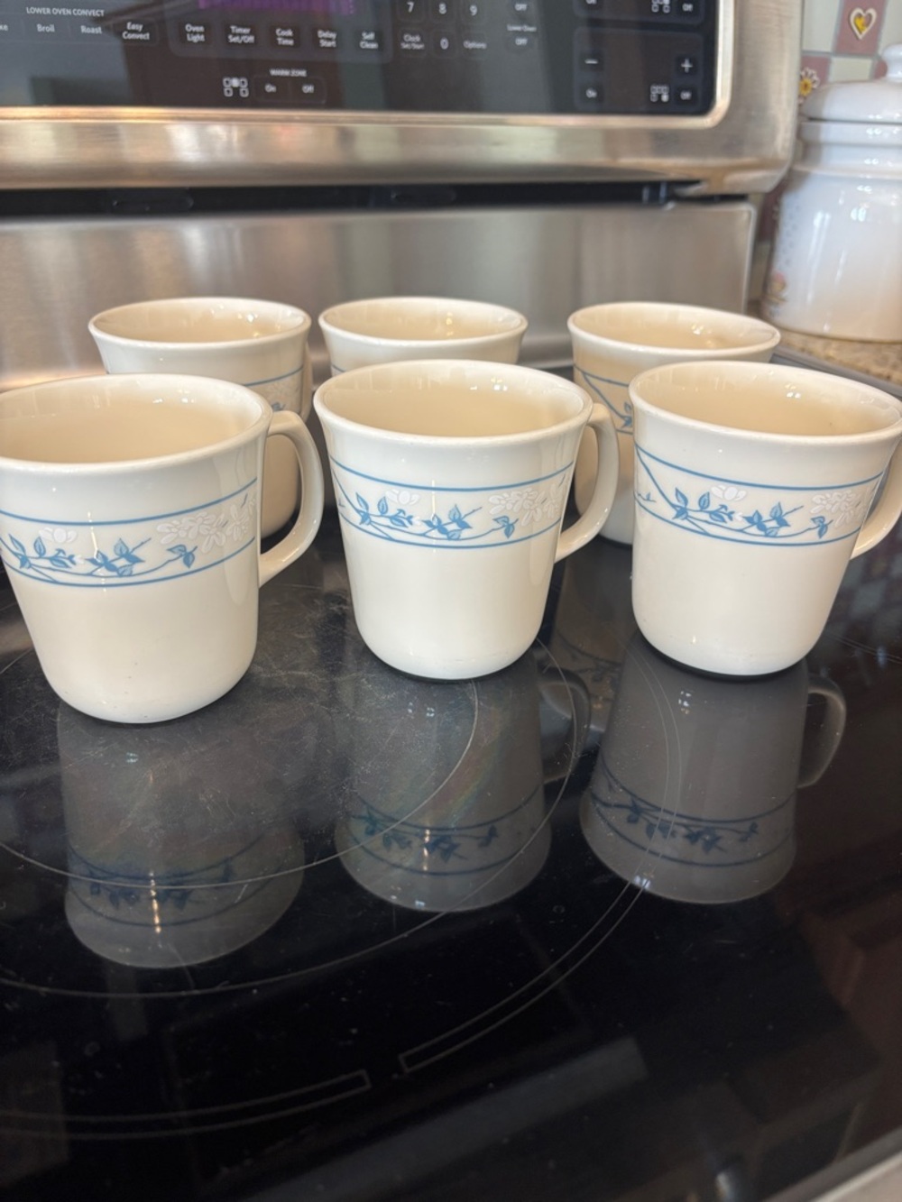 Corelle “First of Spring” set of 6 mugs
